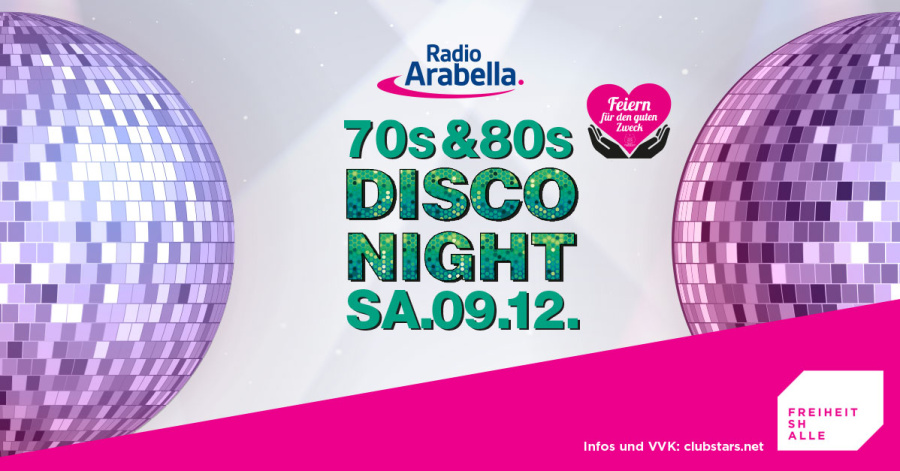 70s & 80s Disco Night I SA 09.12.