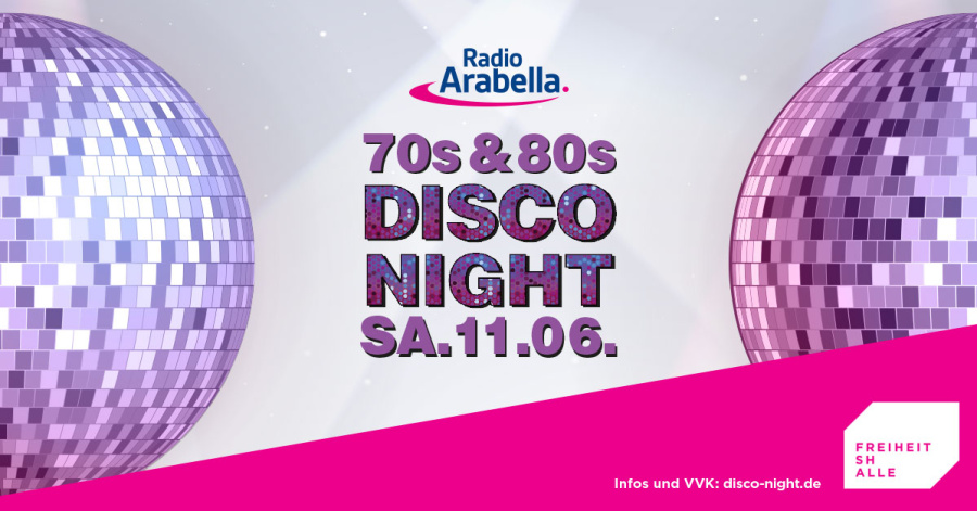 Radio Arabella 70´s & 80´s Disco Night